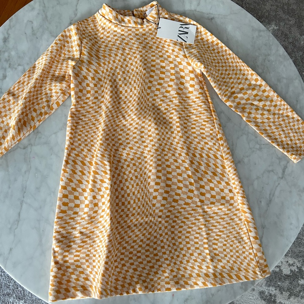 Checkered Zara dress
